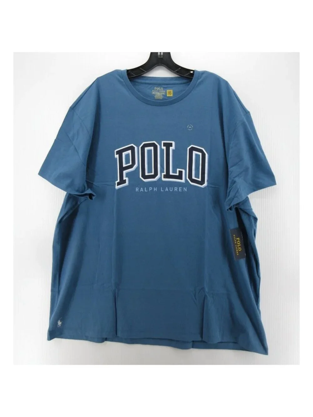 Polo Ralph Lauren Shirt XXL Spell Out Graphic Classic Tee Single Stitch